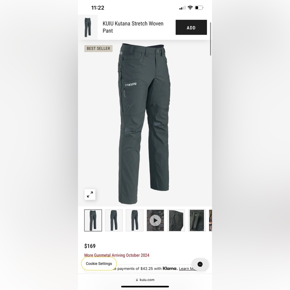 Kuiu Kutana Pant
